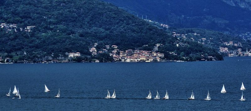 View Down over Lake Como