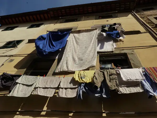Clothes Rack, Cortona by Dave Wyman