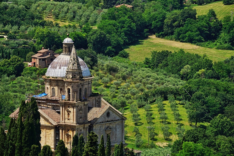 The Duomo in Montepulciano