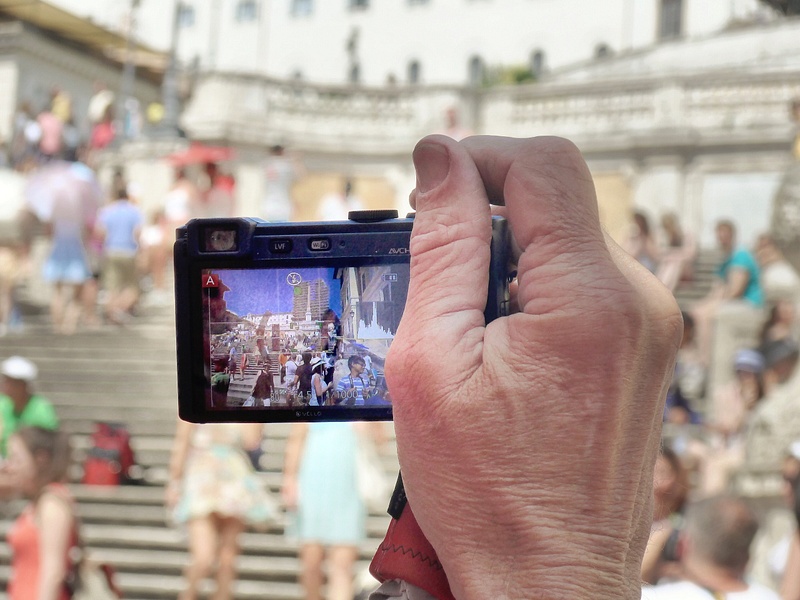 Photographing the Spanish Steps