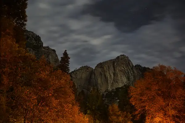 Yosemite Valley, 10 p.m. by Dave Wyman
