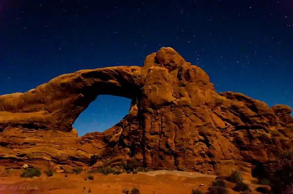 2015-09-23 012 Moonlight Arches med by Ken Everly