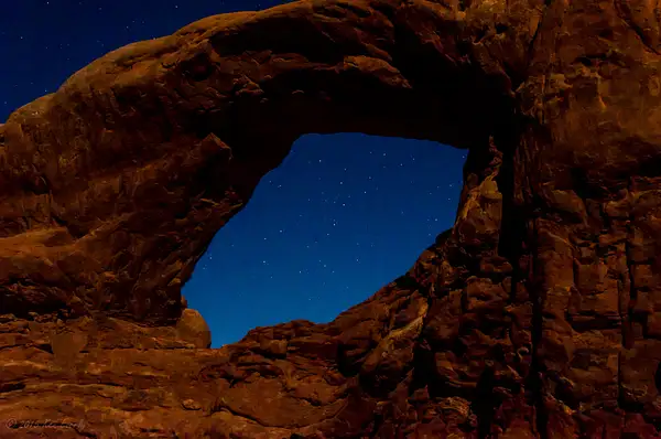 2015-09-23 015 Moonlight Arches med by Ken Everly