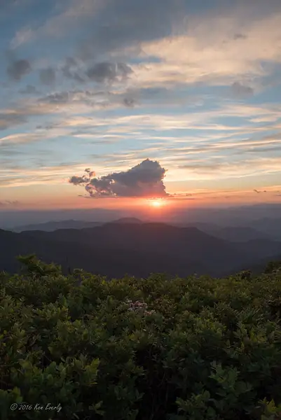 2016-06-28 062 Craggy Sunset by Ken Everly