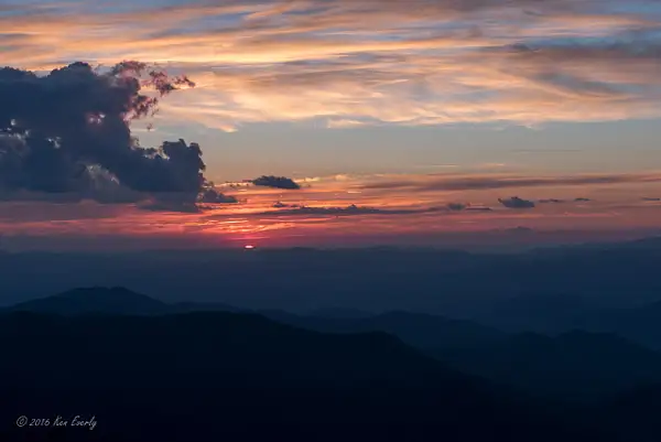2016-06-28 115 Craggy Sunset by Ken Everly