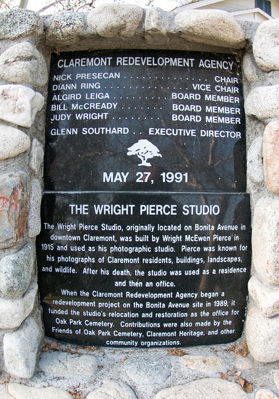 Wright Pierce Plaque