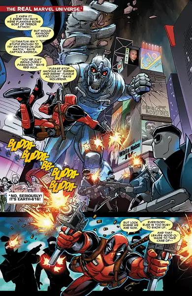 Deadpool Kills Deadpool 01-005 by Greg Hunter
