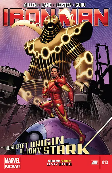 Iron Man v5 013-000 by Greg Hunter