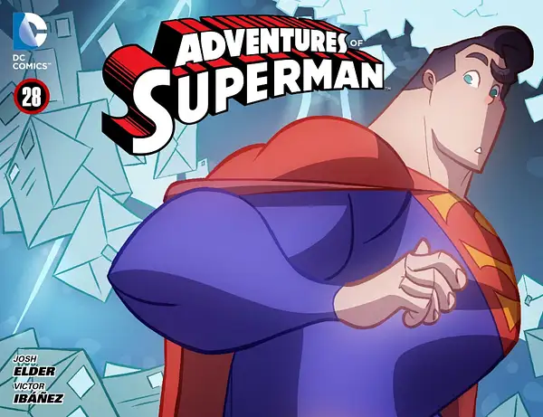 Adventures of Superman (2013-) 028-000 by Greg Hunter