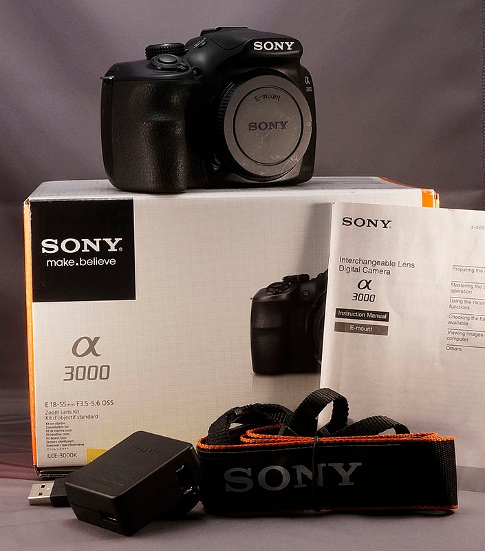 Sony A3000 Body Outfit
