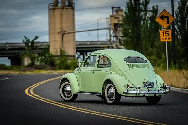 Volkswagen-Beetle-Series-1-1956-Portland-Oregon-Speed-Spo...