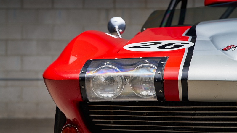 Web Red Corvette Race Car-30