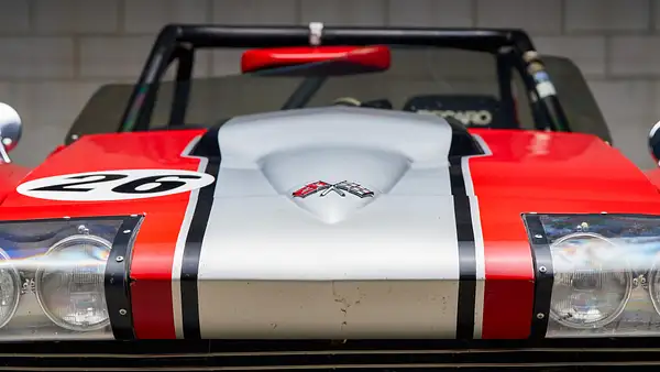 Web Red Corvette Race Car-32 by MattCrandall