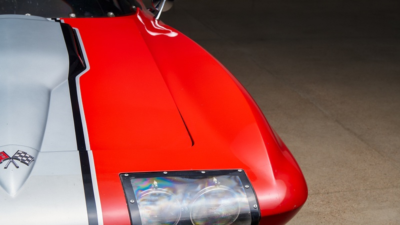 Web Red Corvette Race Car-35