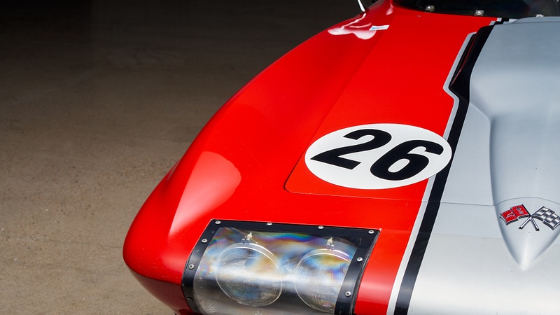 Web Red Corvette Race Car-34