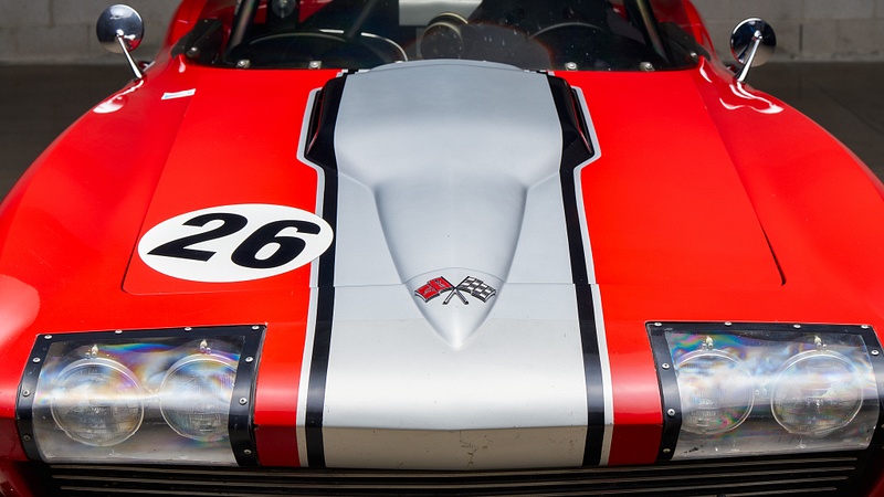 Web Red Corvette Race Car-33