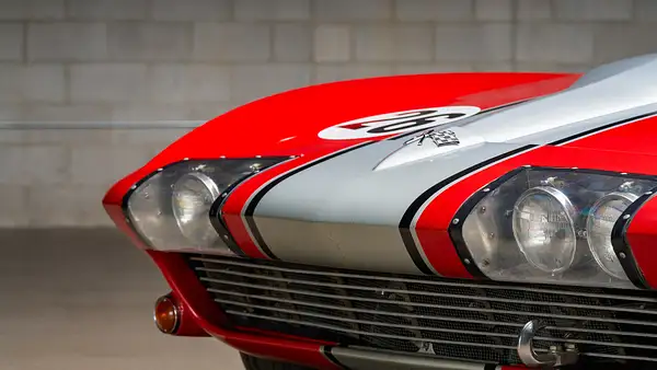 Web Red Corvette Race Car-40 by MattCrandall