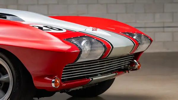 Web Red Corvette Race Car-44 by MattCrandall
