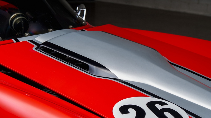 Web Red Corvette Race Car-47