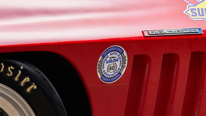 Web Red Corvette Race Car-57