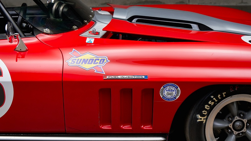 Web Red Corvette Race Car-60