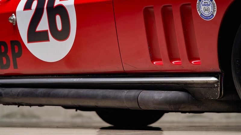 Web Red Corvette Race Car-67