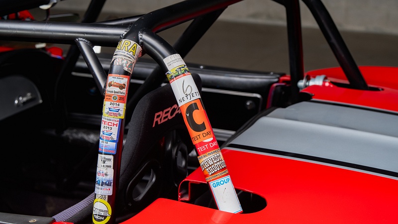 Web Red Corvette Race Car-70