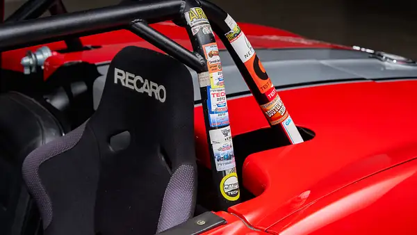 Web Red Corvette Race Car-72 by MattCrandall