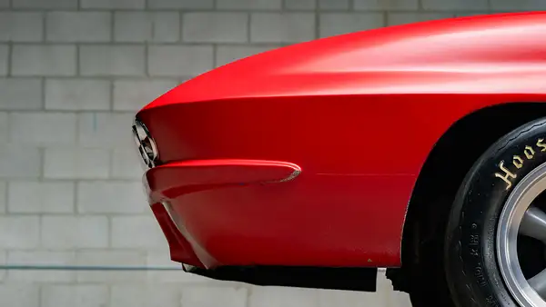 Web Red Corvette Race Car-75 by MattCrandall