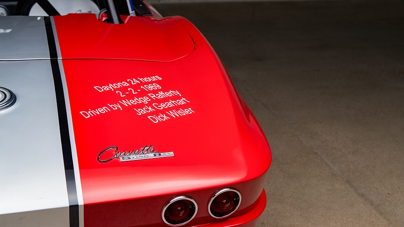 Web Red Corvette Race Car-86
