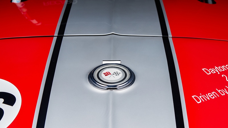Web Red Corvette Race Car-88