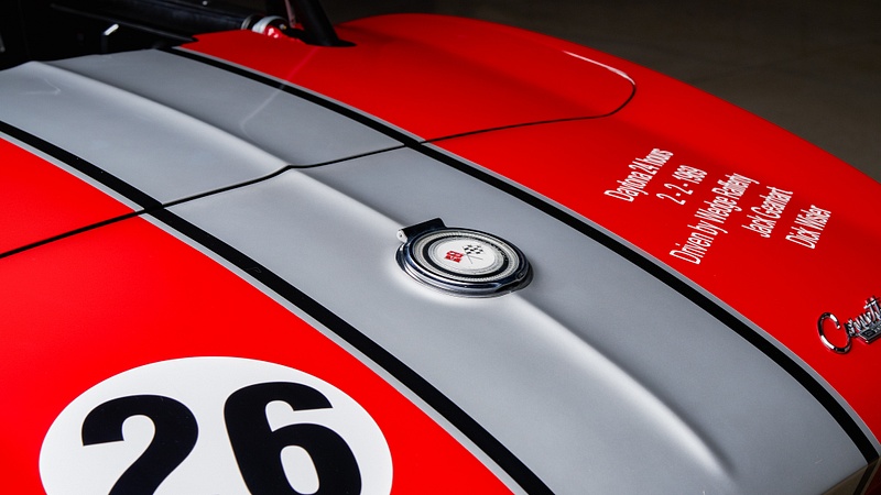 Web Red Corvette Race Car-91