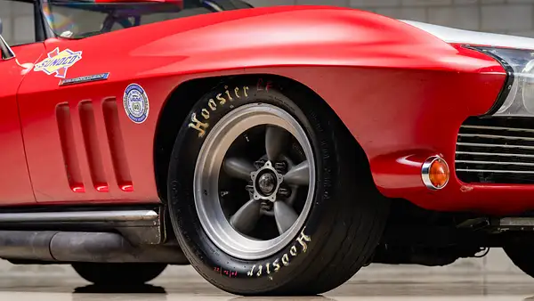 Web Red Corvette Race Car-103 by MattCrandall