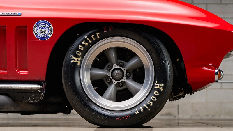 Web Red Corvette Race Car-113