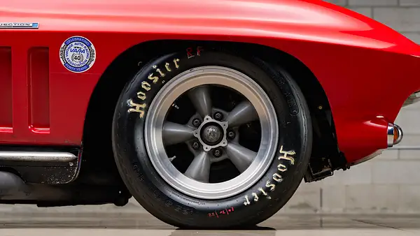 Web Red Corvette Race Car-113 by MattCrandall