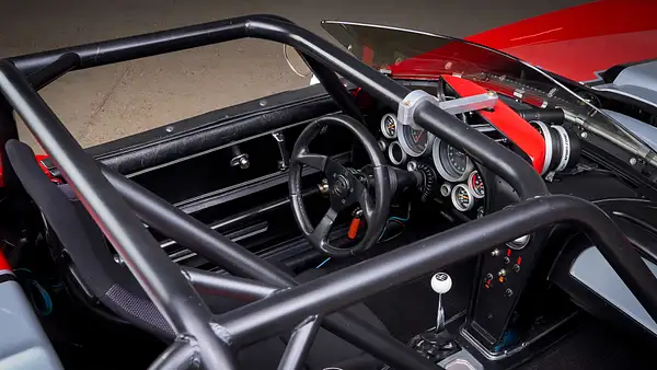 Web Red Corvette Race Car-121 by MattCrandall