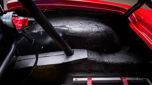 Web Red Corvette Race Car-158 by MattCrandall