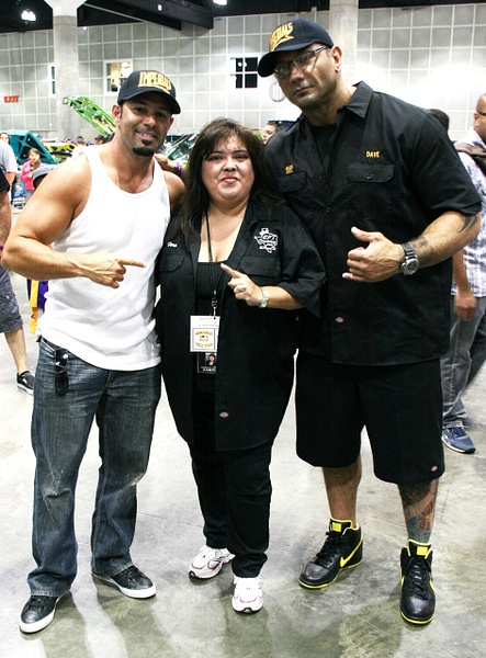 Wwe's Chavo Guerrero & David Batista - Los Angeles, Ca.