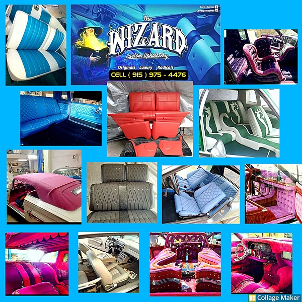 WIZARD UPHOLSTERY / ( 915 ) 975 - 4476