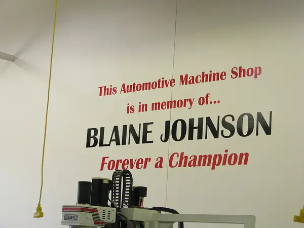 Blaine Johnson Engine Lab dedication by PbFlores