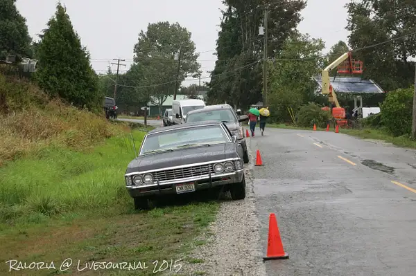 Filming SPN 11x05 by Val S.