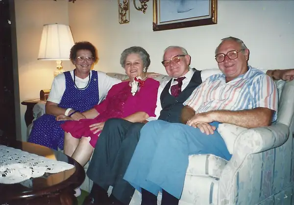 Mom, Loretta, Gene, Dad by GailDillon