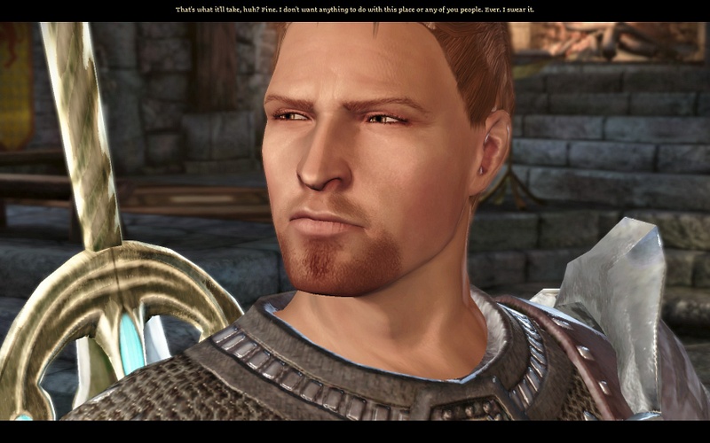 Alistair angry