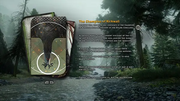 loading screen-champion of kirkwall by AvalonWater