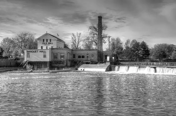 Dundee Dam & Mill by SDNowakowski