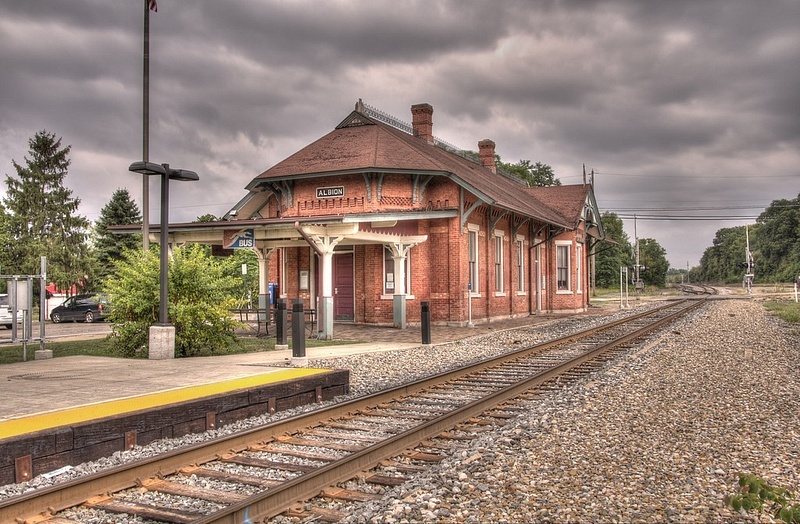 Albion Railroad Station