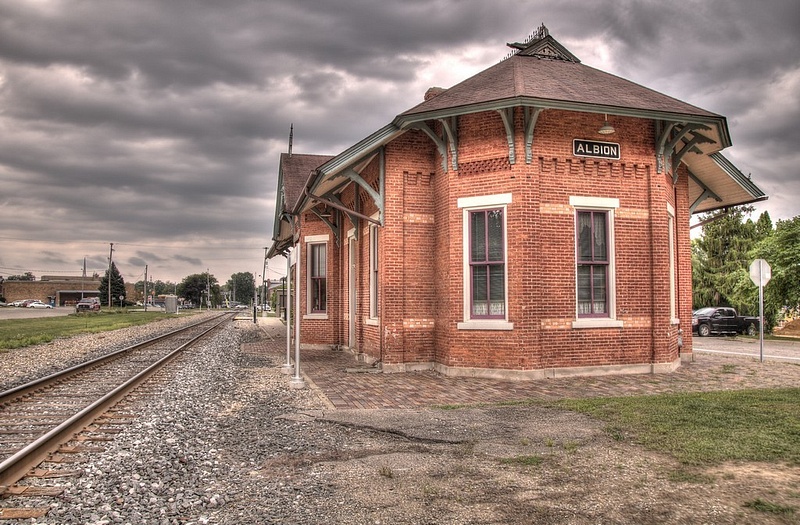 Albion Railroad Station