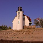 Point Betsie Lighthouse on Lake Michigan taken in 2010