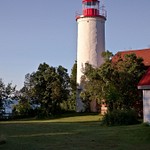 Jacobsville Lighthouse on The Keweenaw Peninsula of Michigan