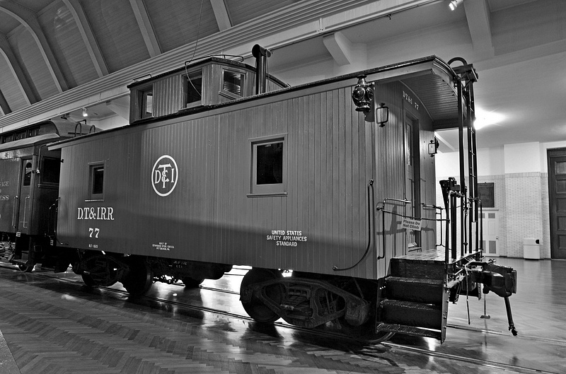 Henry Ford Museum-DT&I #77 Caboose-2013-fastone-2
